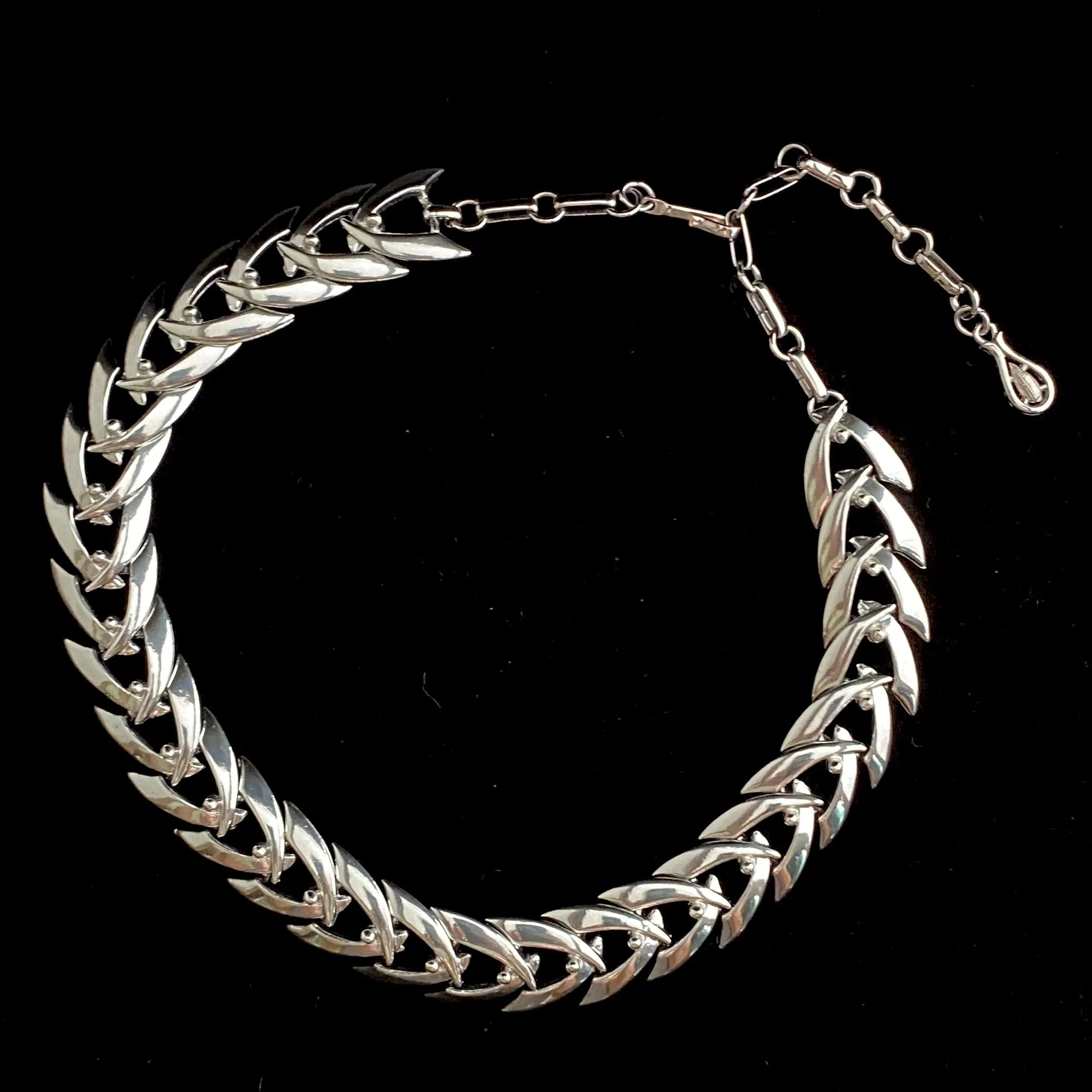 1960s Coro Silver Necklace