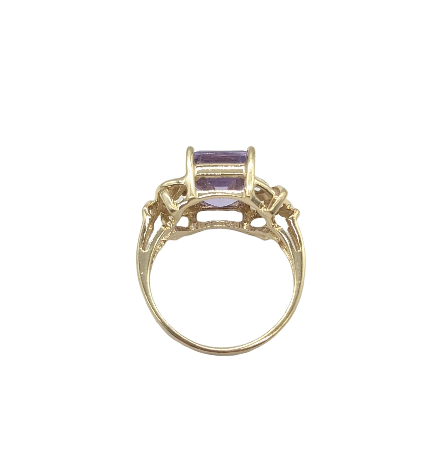 Amethyst Ladies Fashion Ring