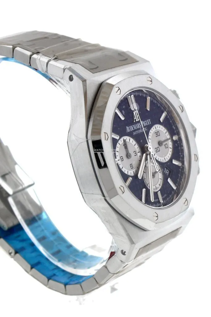 Audemars Piguet Royal Oak 41 Chronograph 41mm Blue Dial Stainless Steel Watch 263b31ST.OO.1220ST.01  DCM