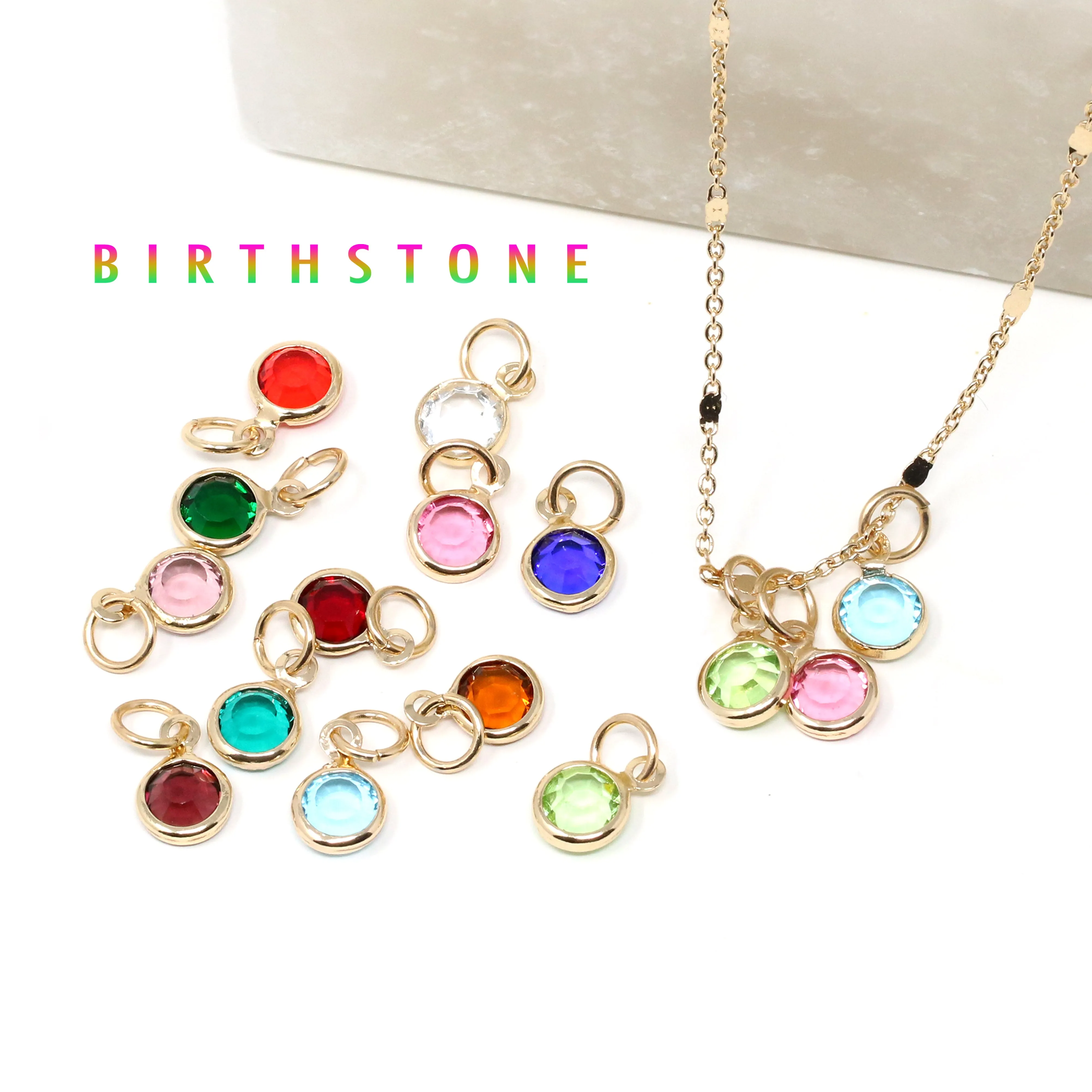 Birthstone Charm