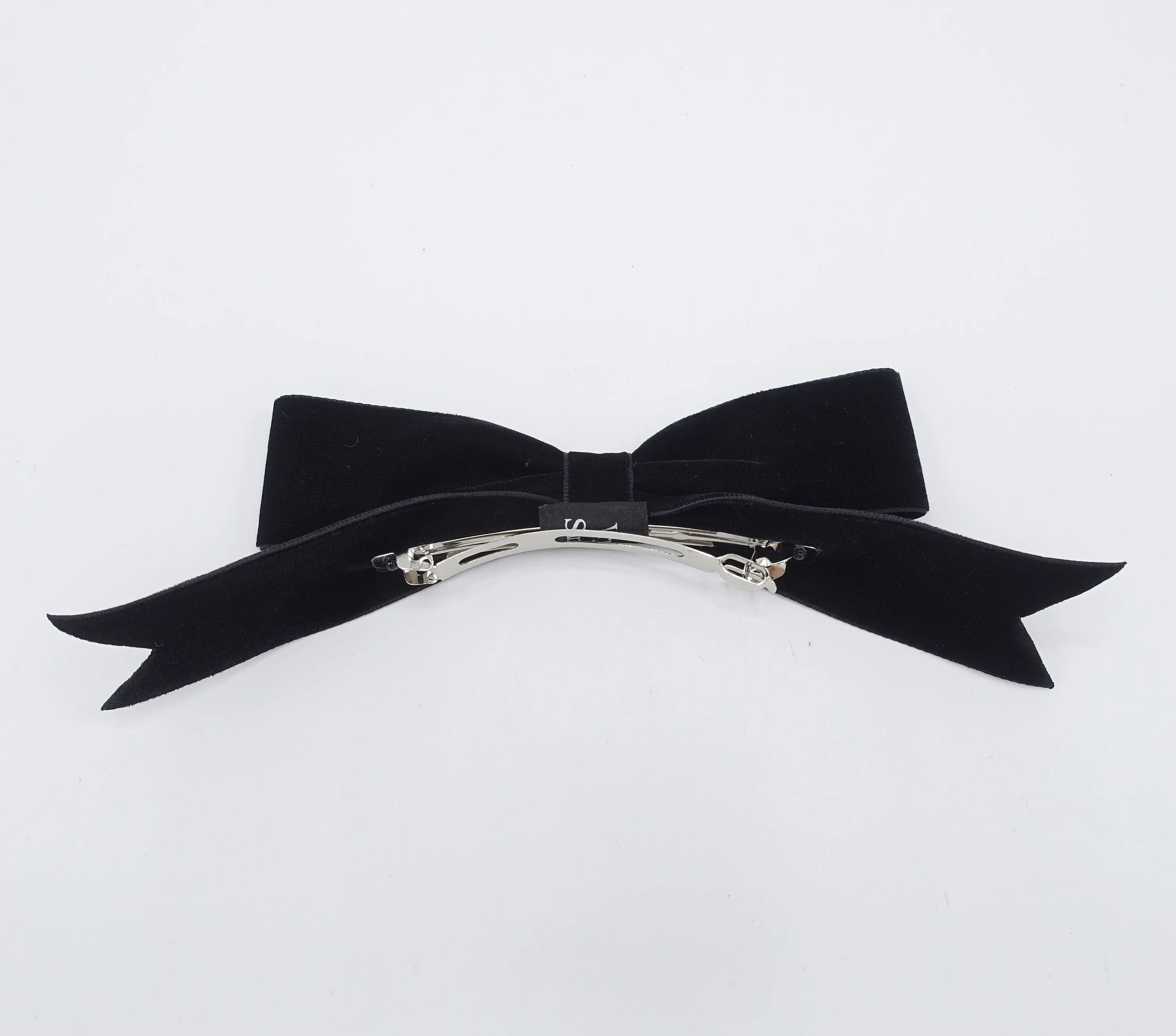 black velvet hair bow headband VeryShine retro hair accessory for women