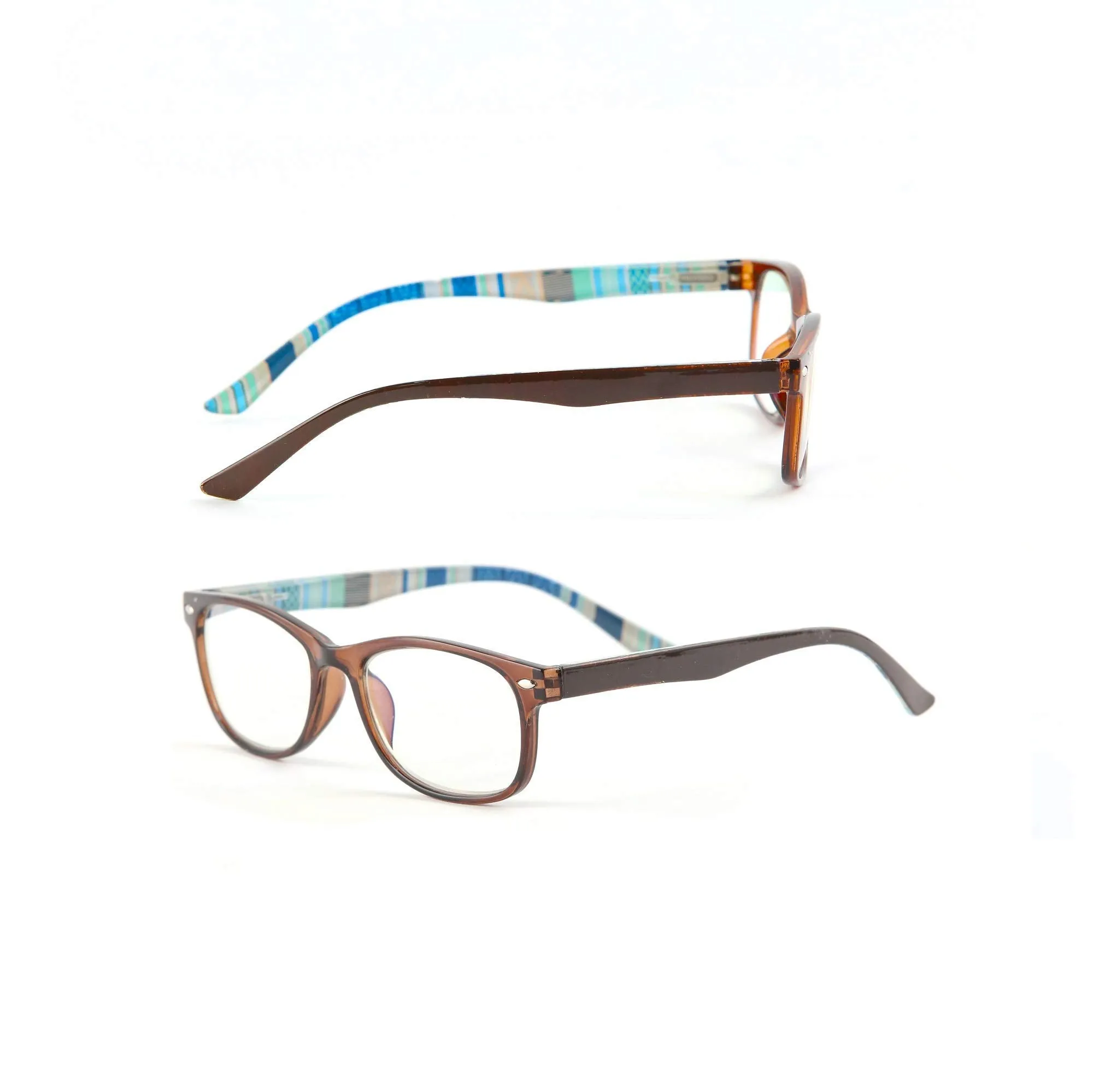 Blue-Light-Blocking-Reading-Glasses-Brown-Blue-1-50-Magnification-Computer-Glasses