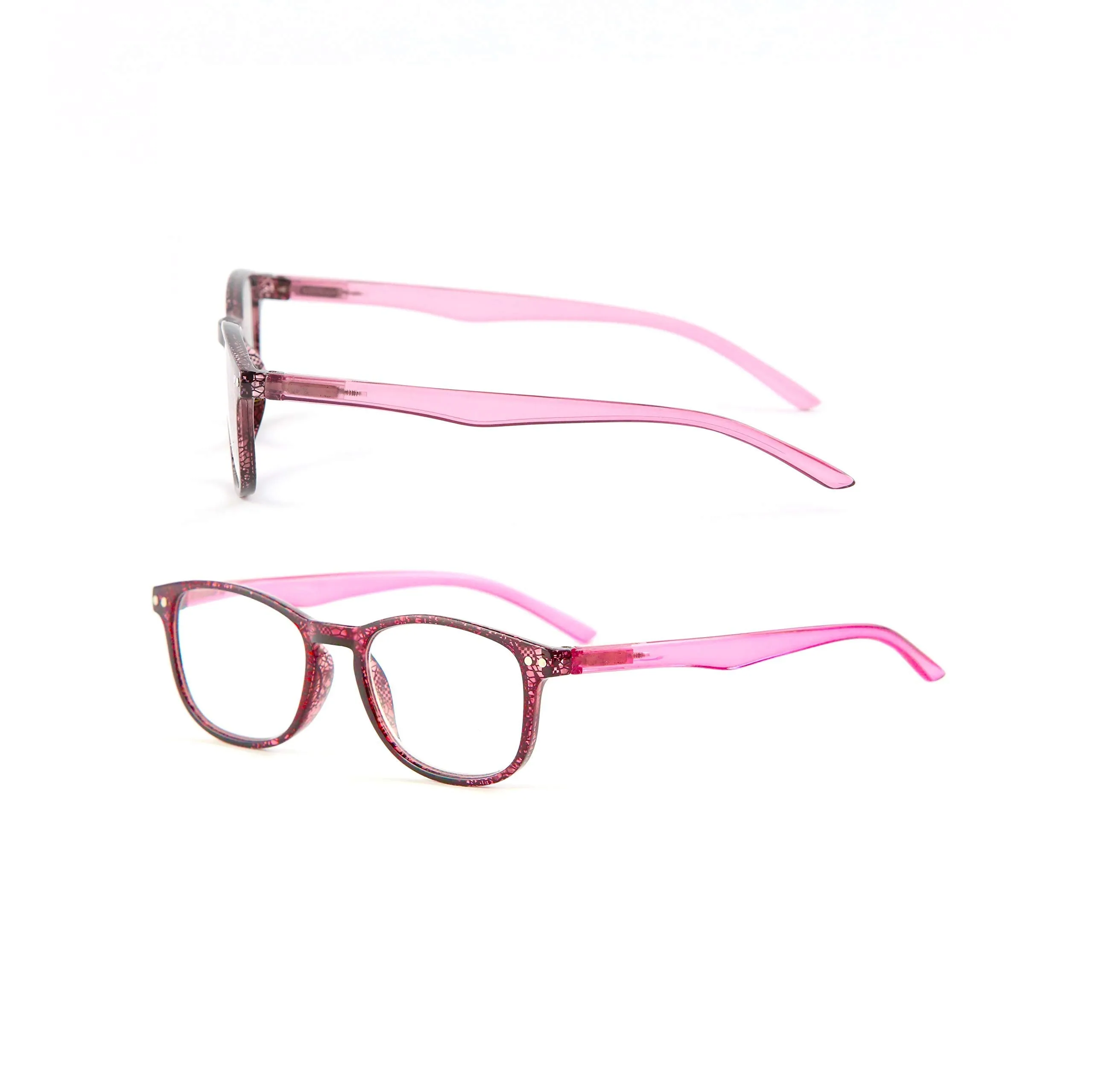 Blue-Light-Blocking-Reading-Glasses-Pink-1-25-Magnification-Computer-Glasses