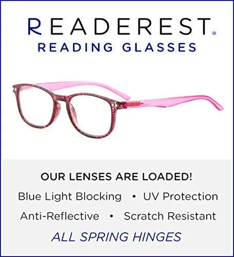 Blue-Light-Blocking-Reading-Glasses-Pink-1-25-Magnification-Computer-Glasses