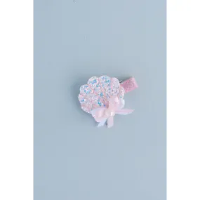 Boutique Sparkle Shell Hairclip