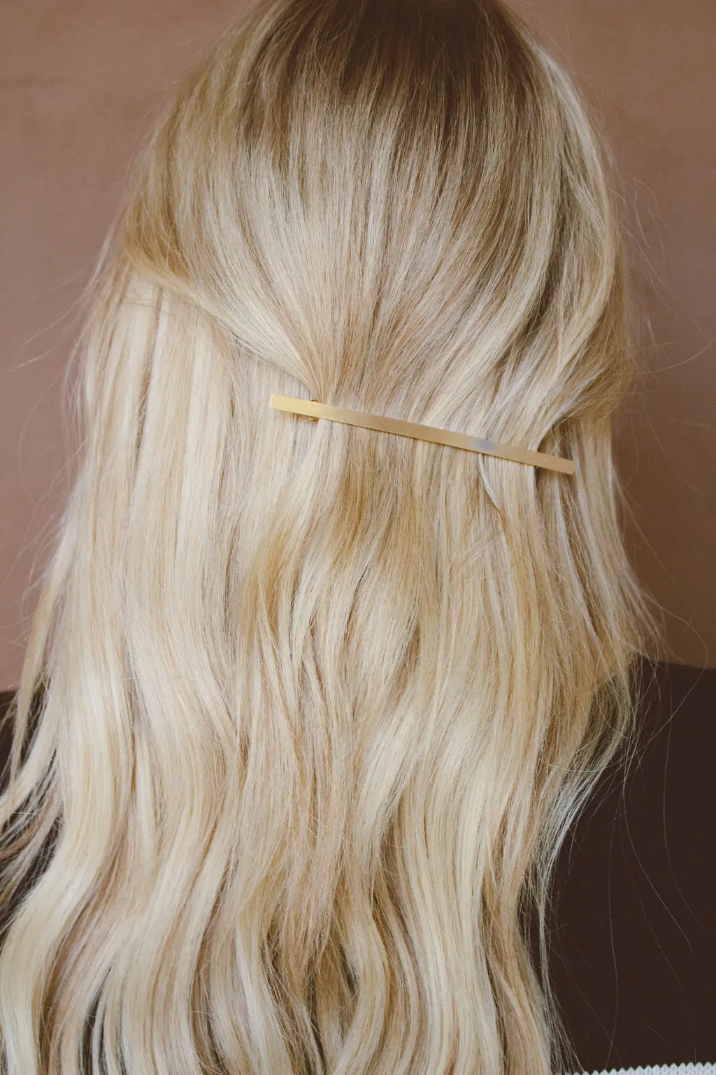 Bronzed Thin French Barrette