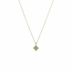 Cable Collectibles Kids Quad Necklace in Peridot