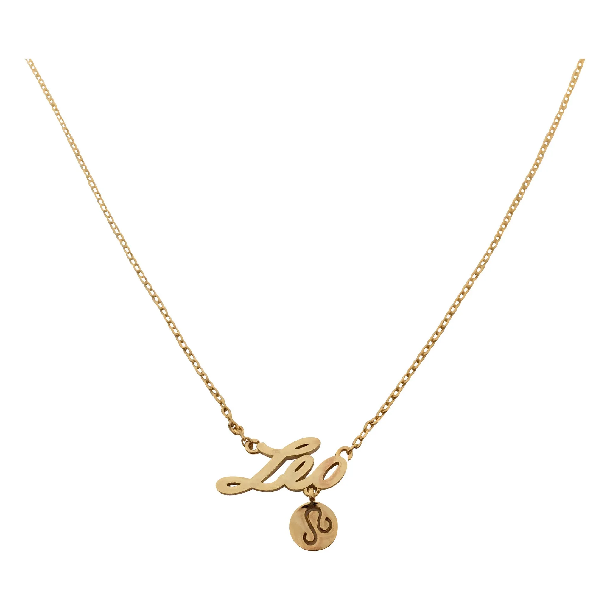 Capricorn Zodiac Necklace (gold)