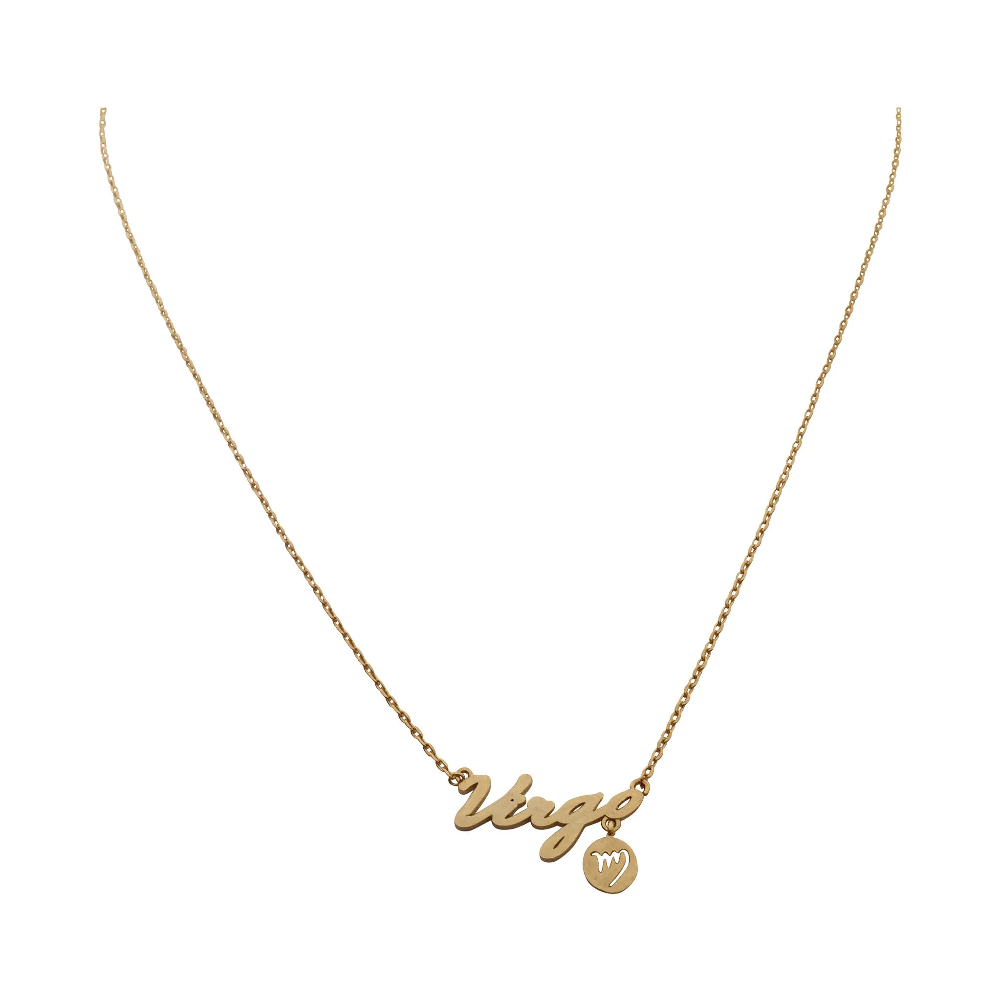 Capricorn Zodiac Necklace (gold)