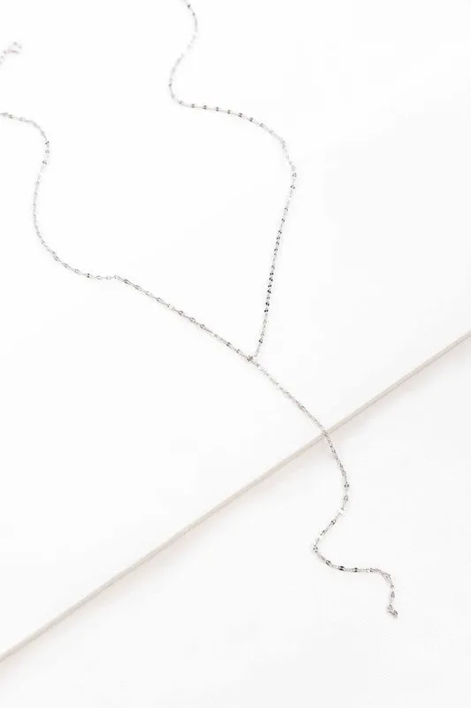 Chain Lariat Necklace