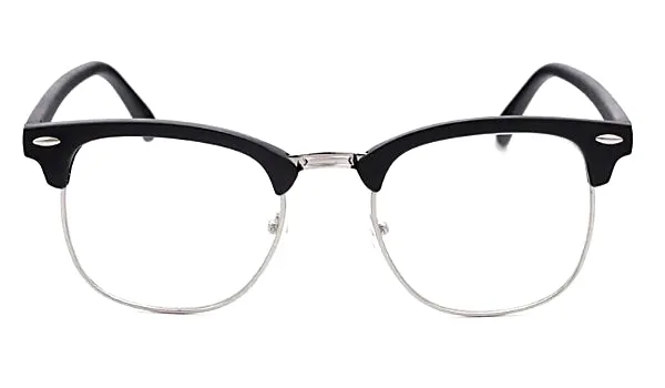 Classy Men Clear Black Glasses