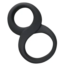 Cock Ring - 8 Ball Silicone Penis & Testicles Ring