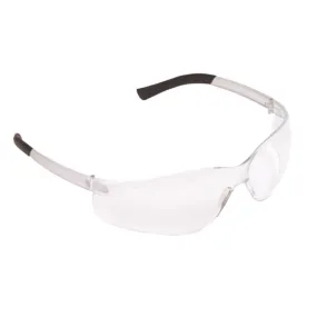 Cordova DANE EL10S Single Wrap-Around Scratch-Resistant Safety Glasses, Clear, 1 Pair