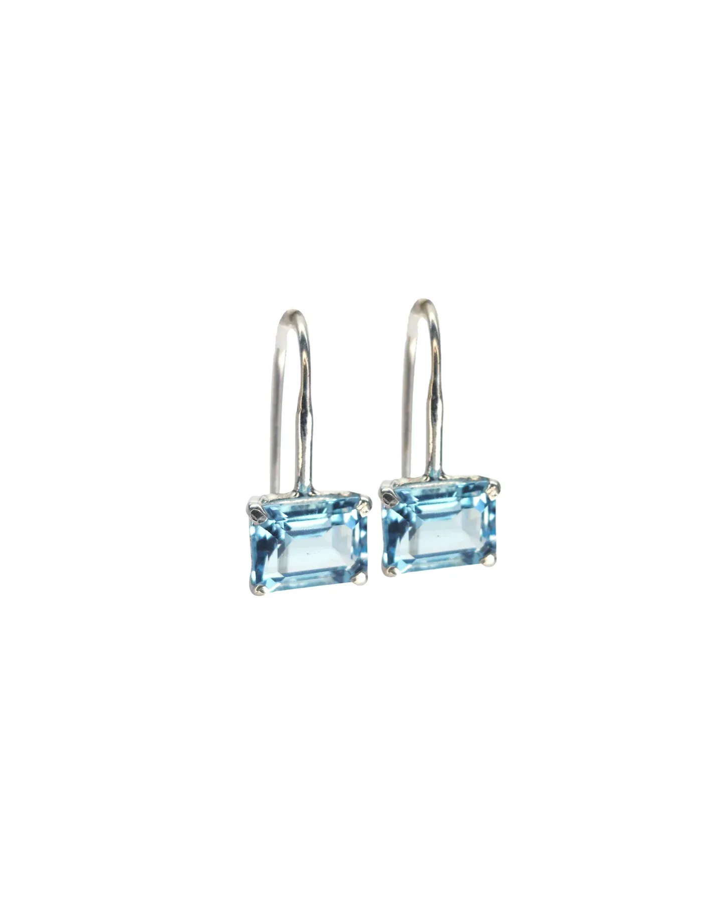 COVET HANDMADE - FRANKIE CLASSIC BLUE TOPAZ STERLING SILVER