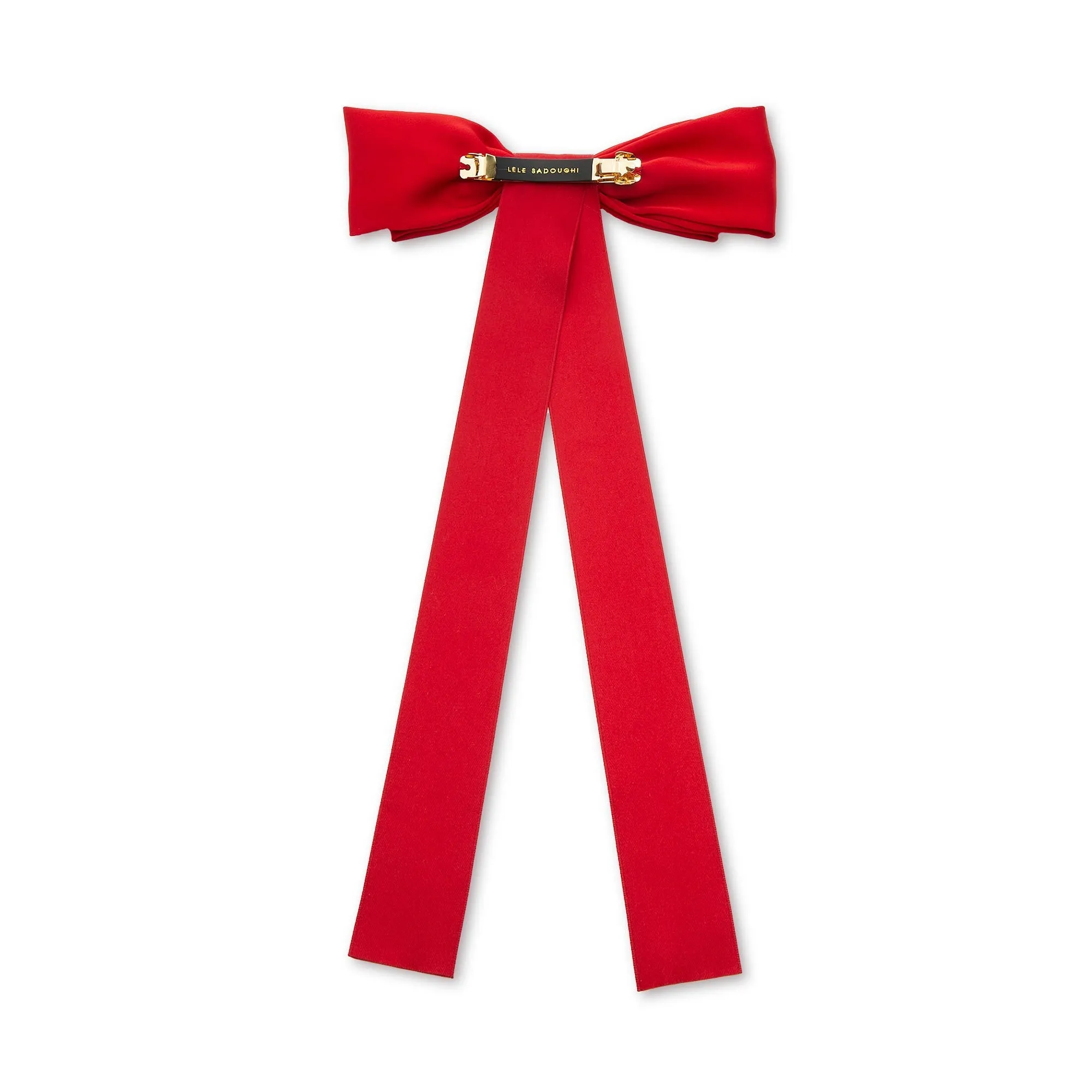 CRIMSON JANE BOW BARRETTE