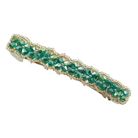 Crystal & Seedbeads Princess Barrette