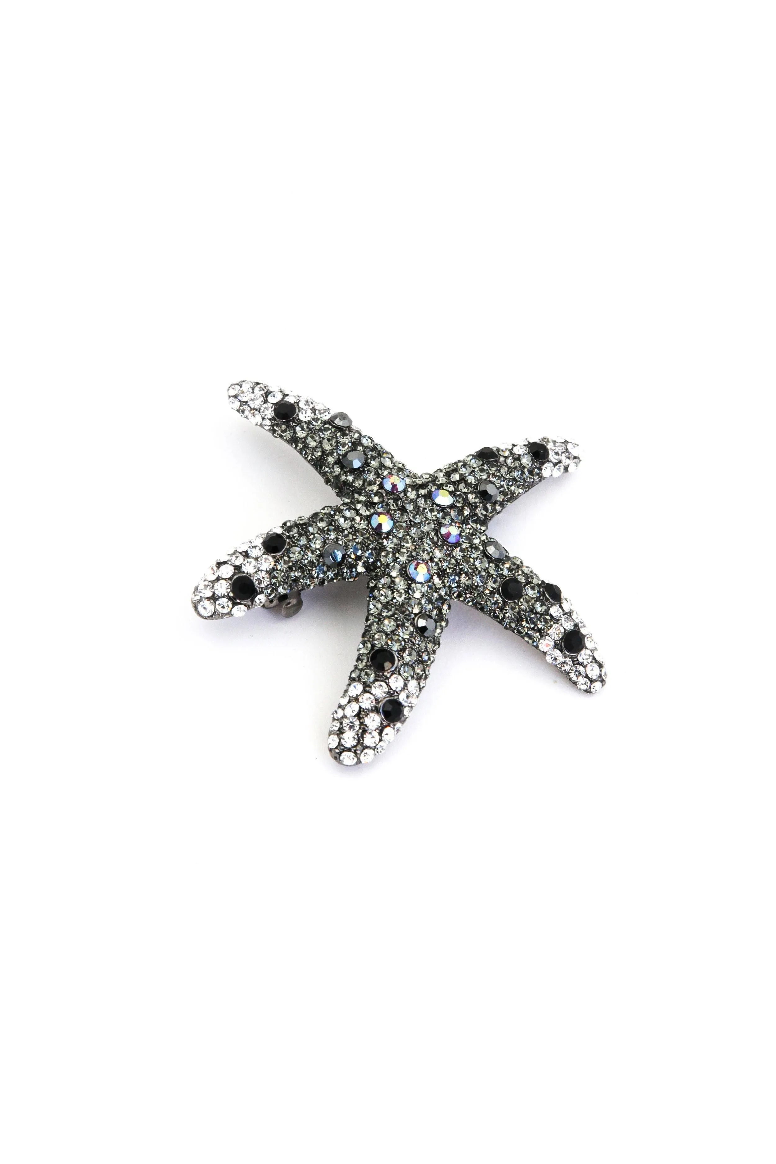 Crystal Dipped Starfish Barrette