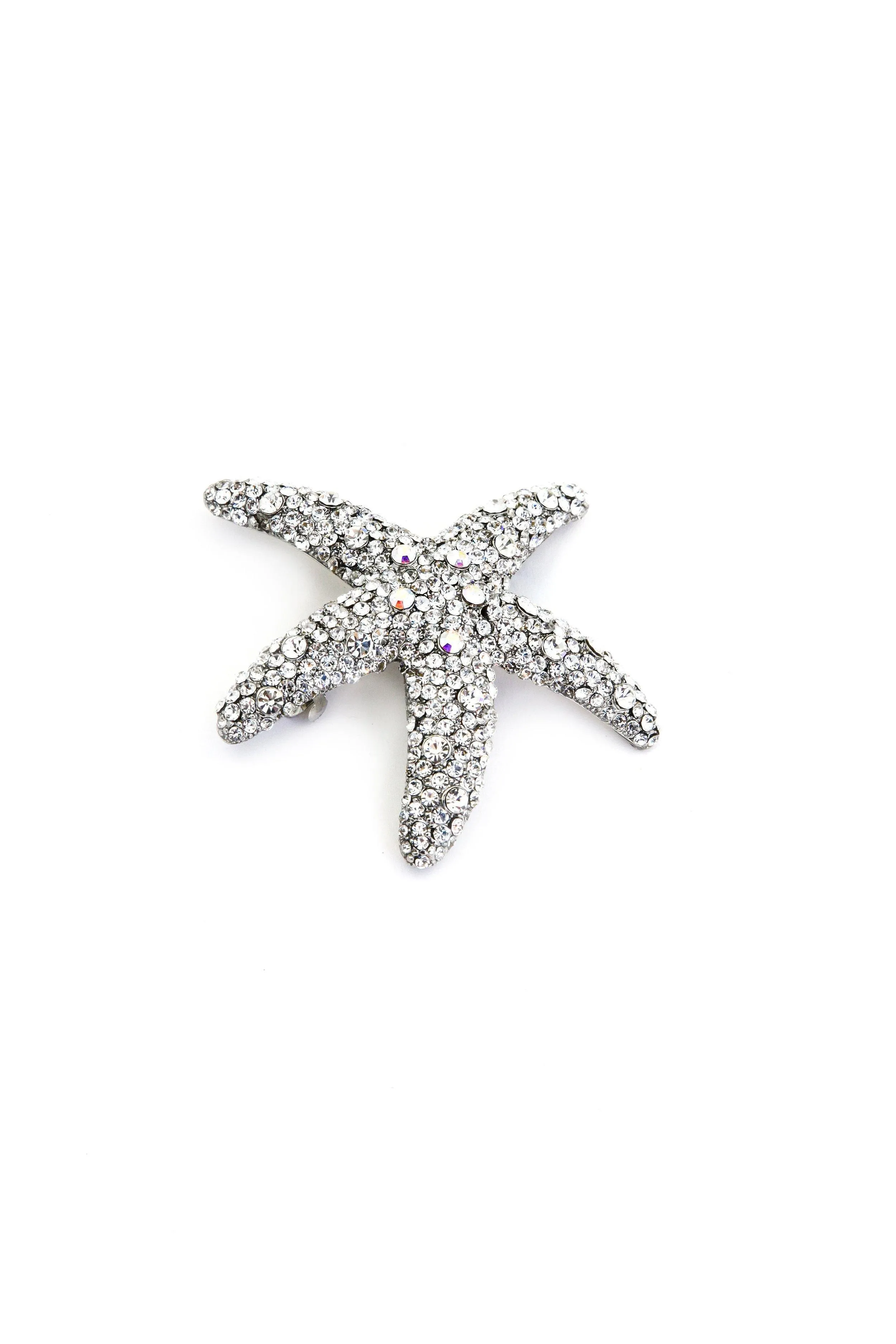 Crystal Dipped Starfish Barrette