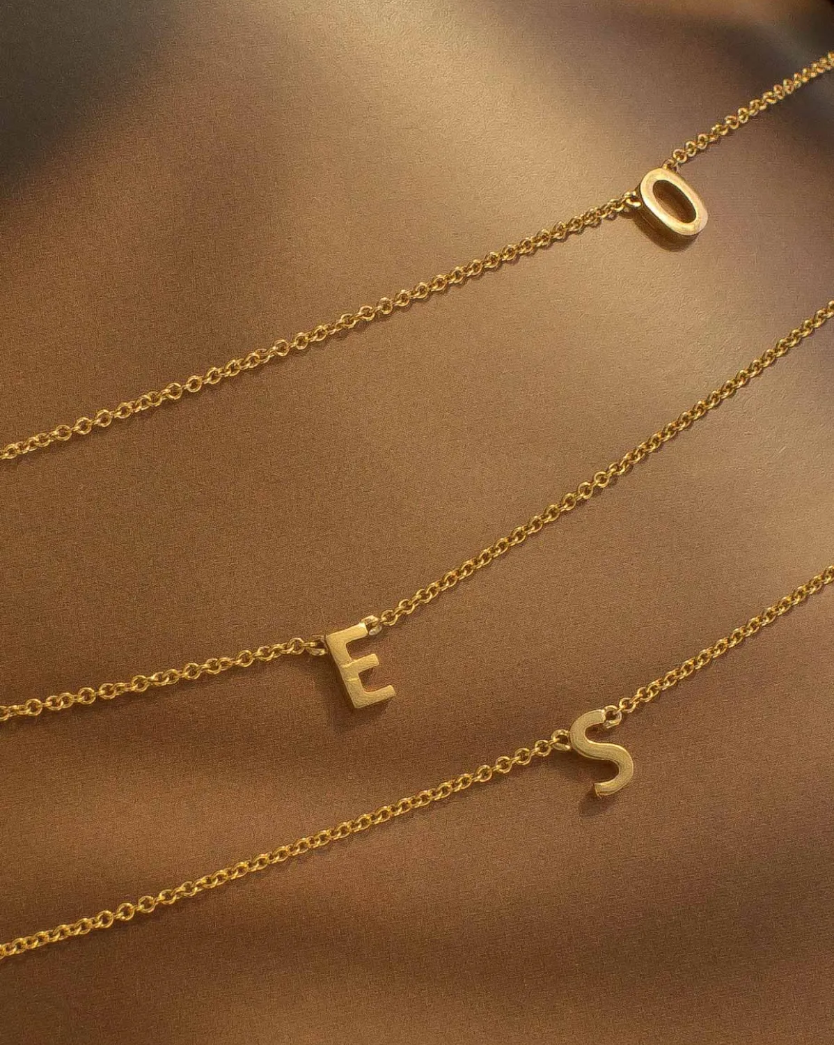 Custom Duo Initials Necklace