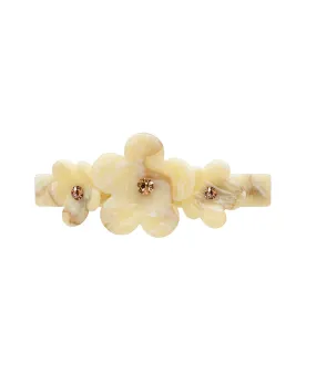 Emi Jay Ponytail Barrette in Chantilly Bloom