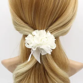 fabric flower hair clip bridal hair accessory