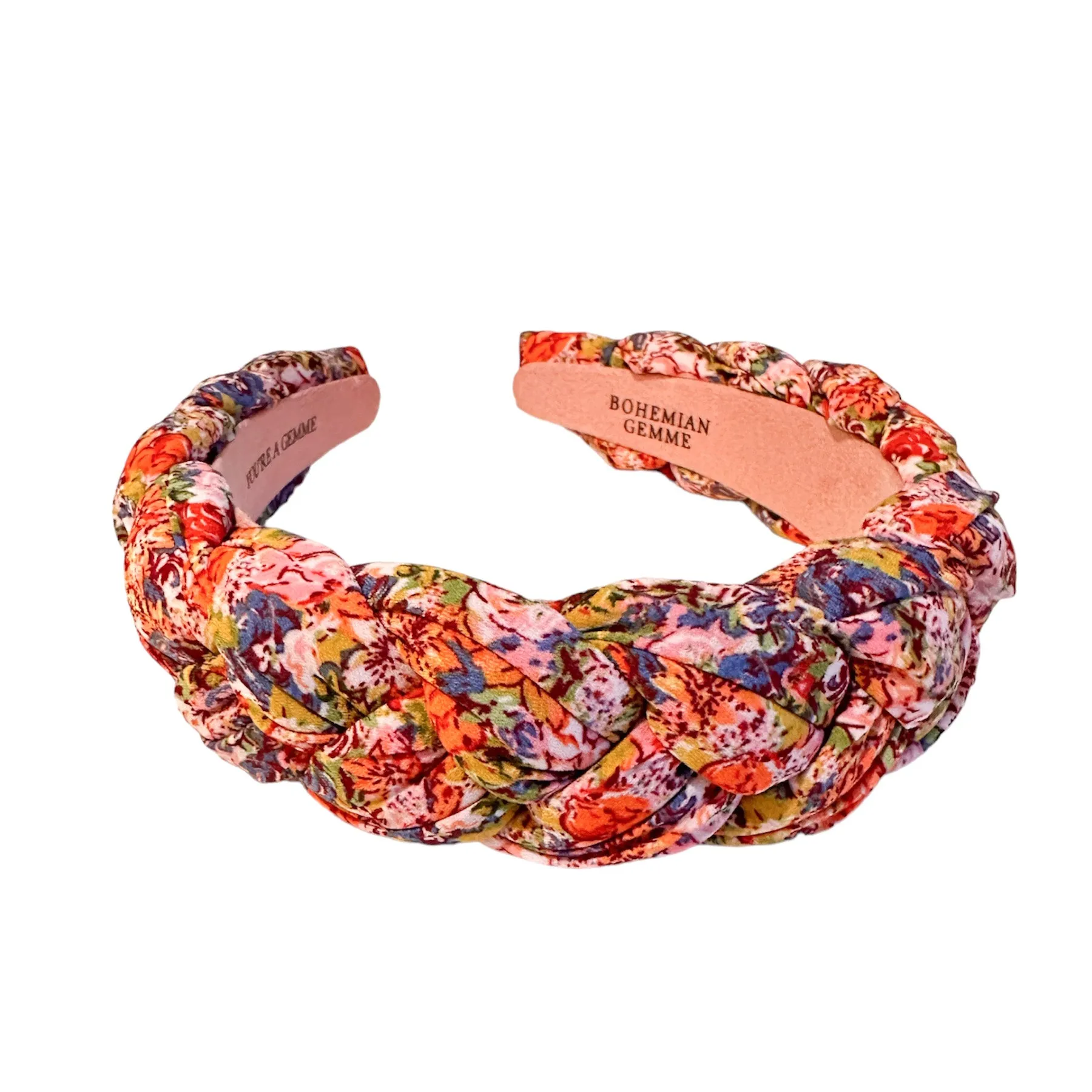 Floral Braided Headband