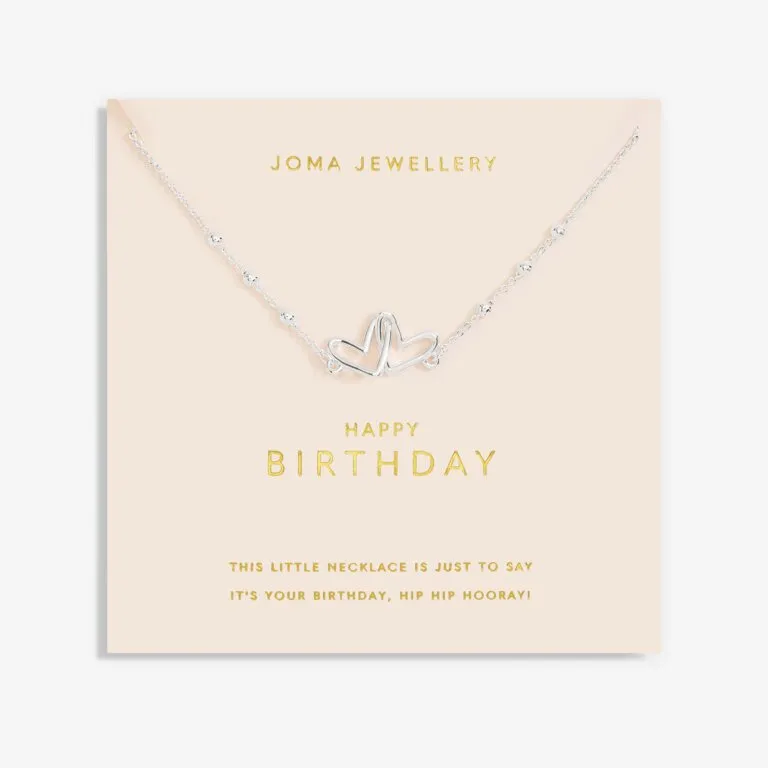 Forever Yours 'Happy Birthday' Necklace