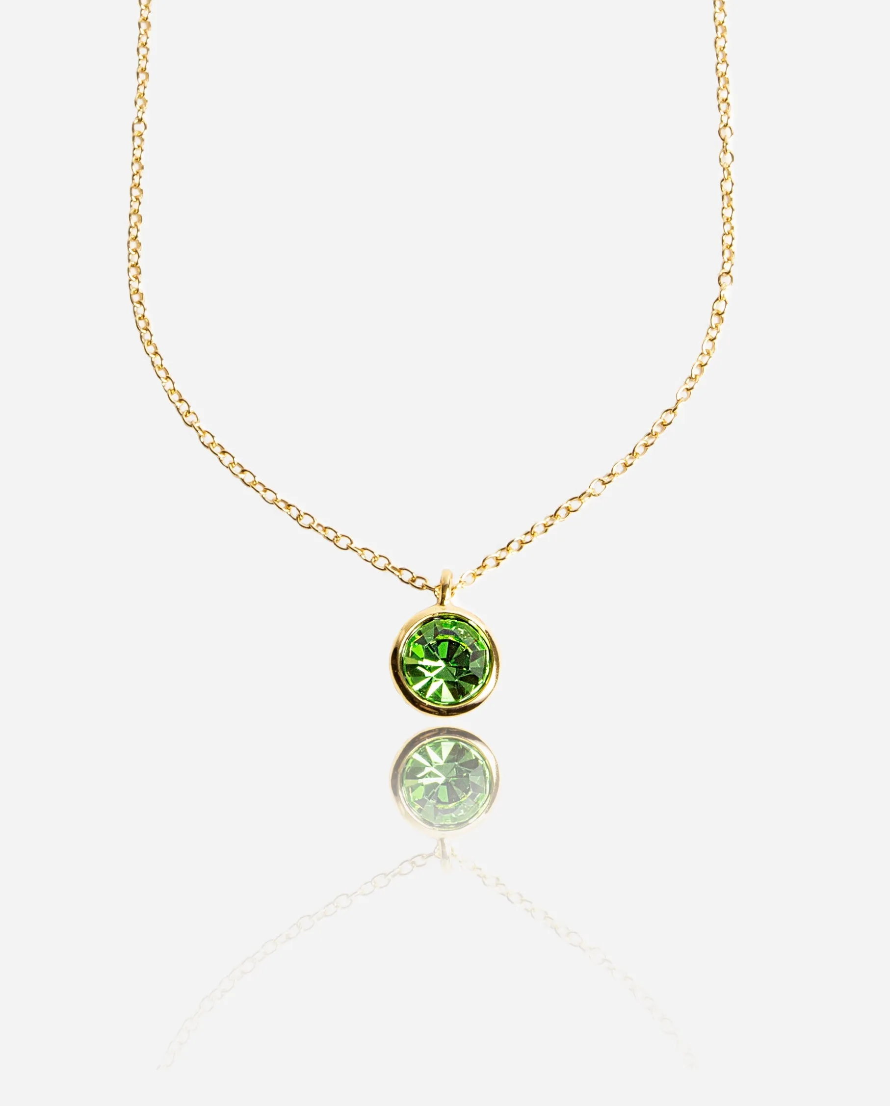 Gemstone Necklace - Peridot