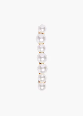 Gretel Pearl Barrette -- Gold