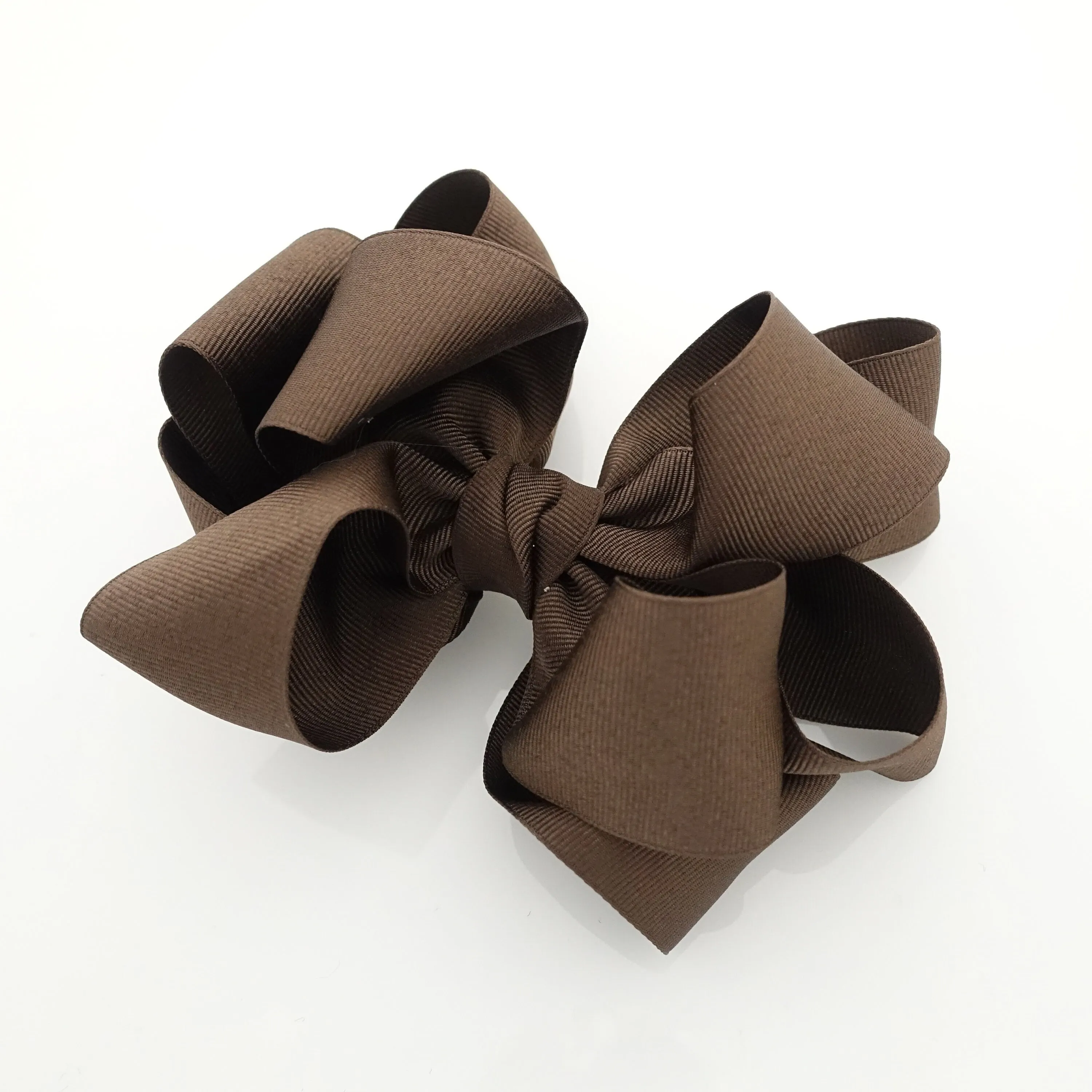 grosgrain 10 wing hair bow barrette flower bow hair accessory for women