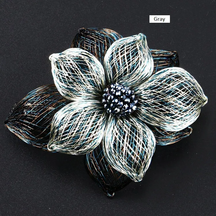 Hair Clip Wire Flower