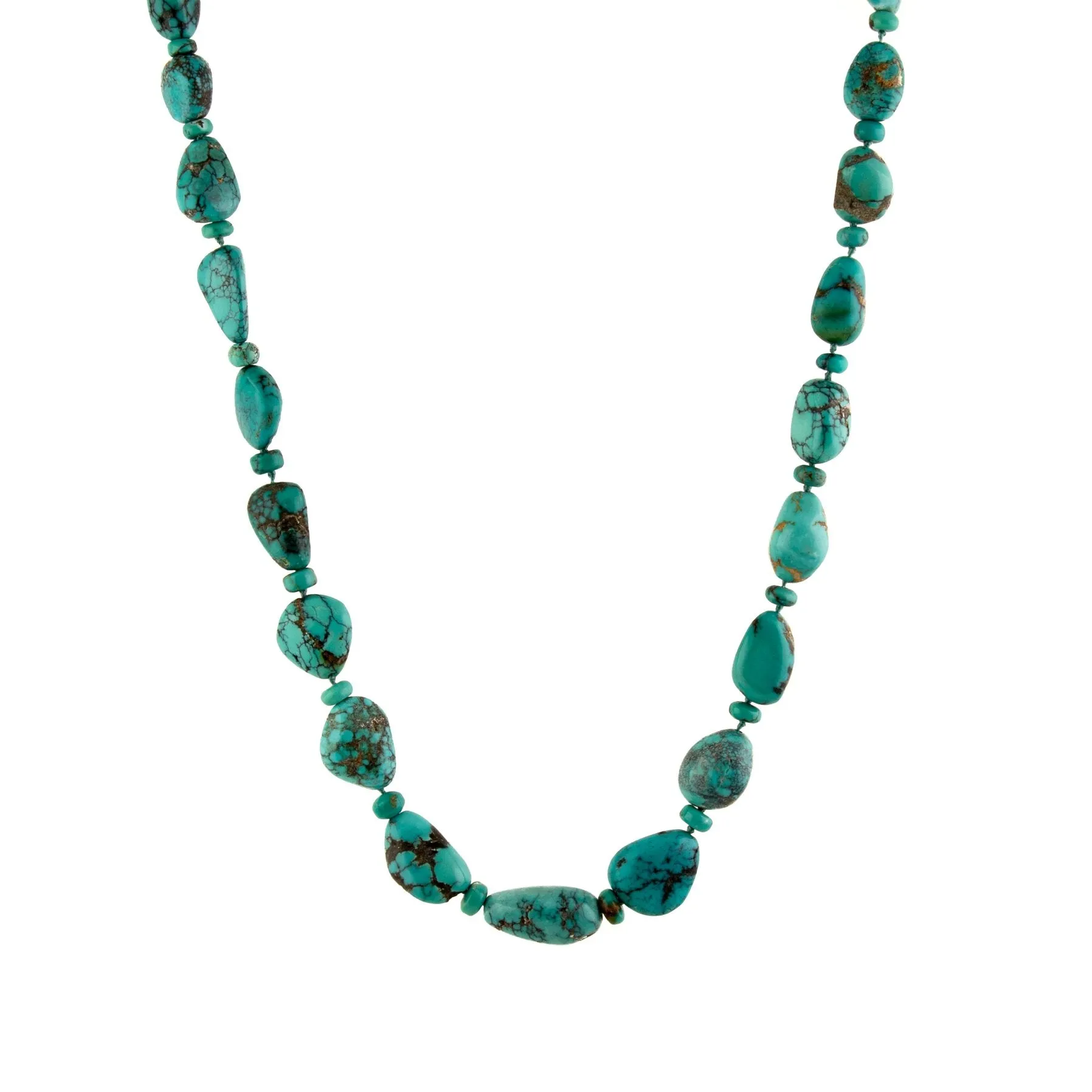 Hubei Turquoise Combo Beaded Necklace