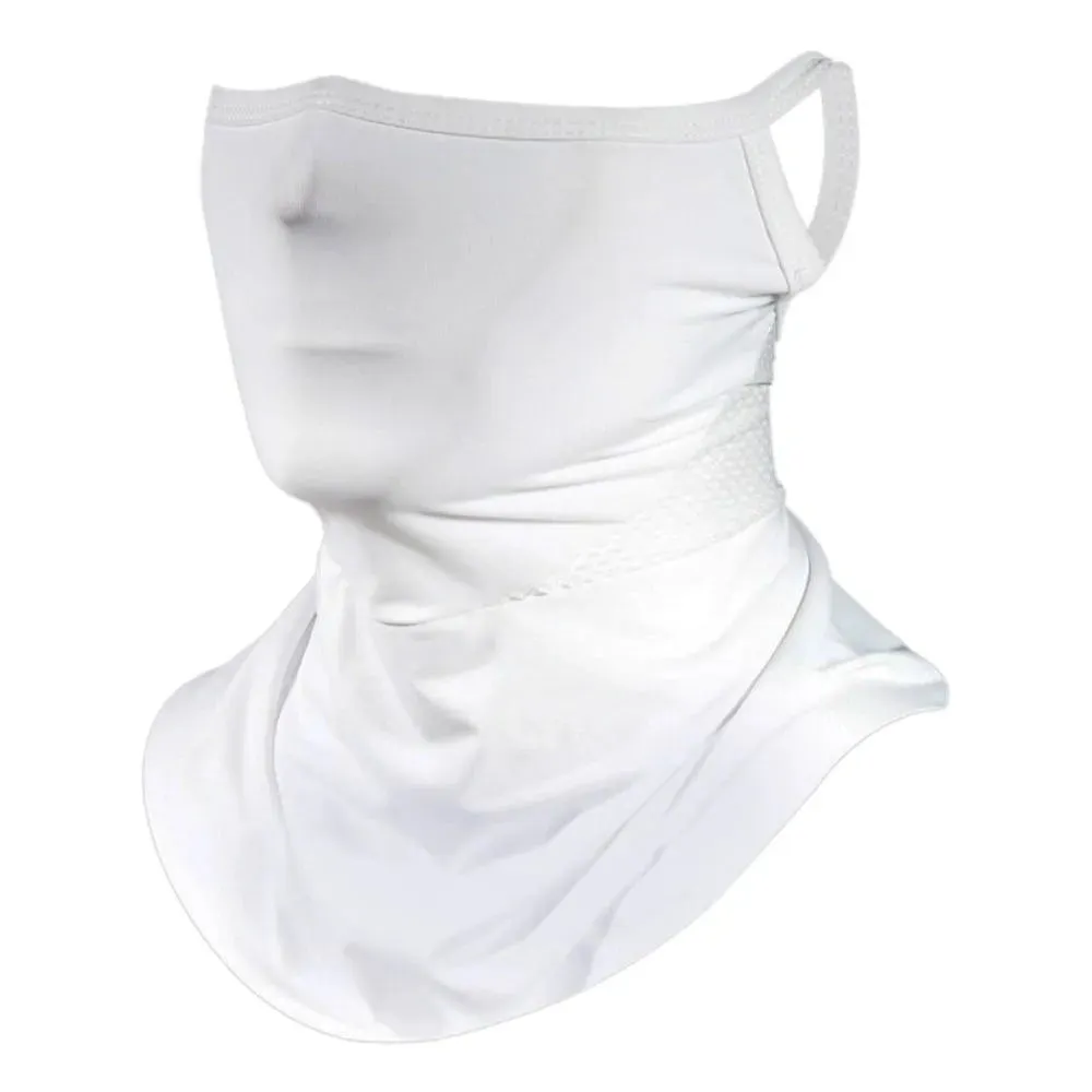 Ice Silk Sunscreen Neck Tube Scarf Women Men Face Cover Scarf Neck Protection Ourdoor Cycling Camping Running Face Mask  Scarf