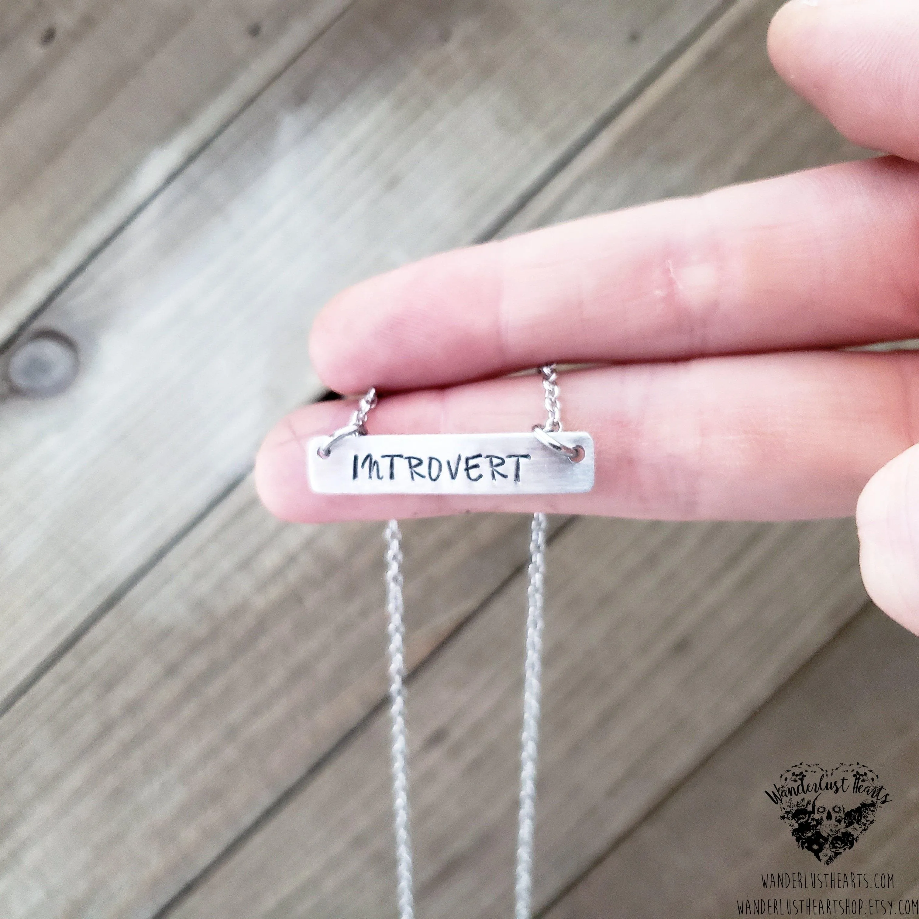 Introvert necklace