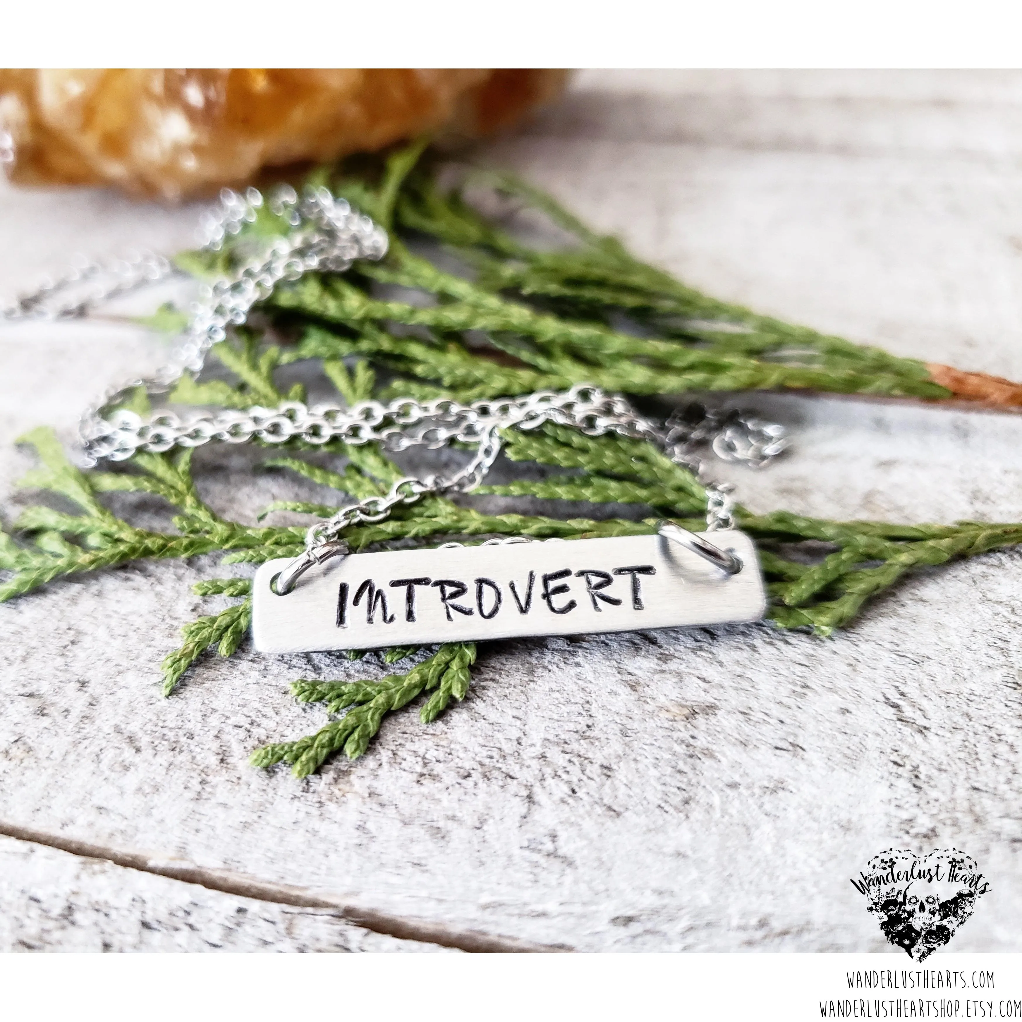 Introvert necklace