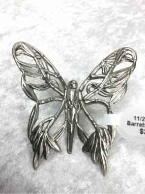 John Hardy Silver Butterfly Clip Barrette