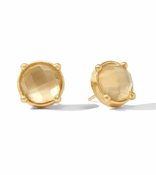 Julie Vos Honey Stud Earring