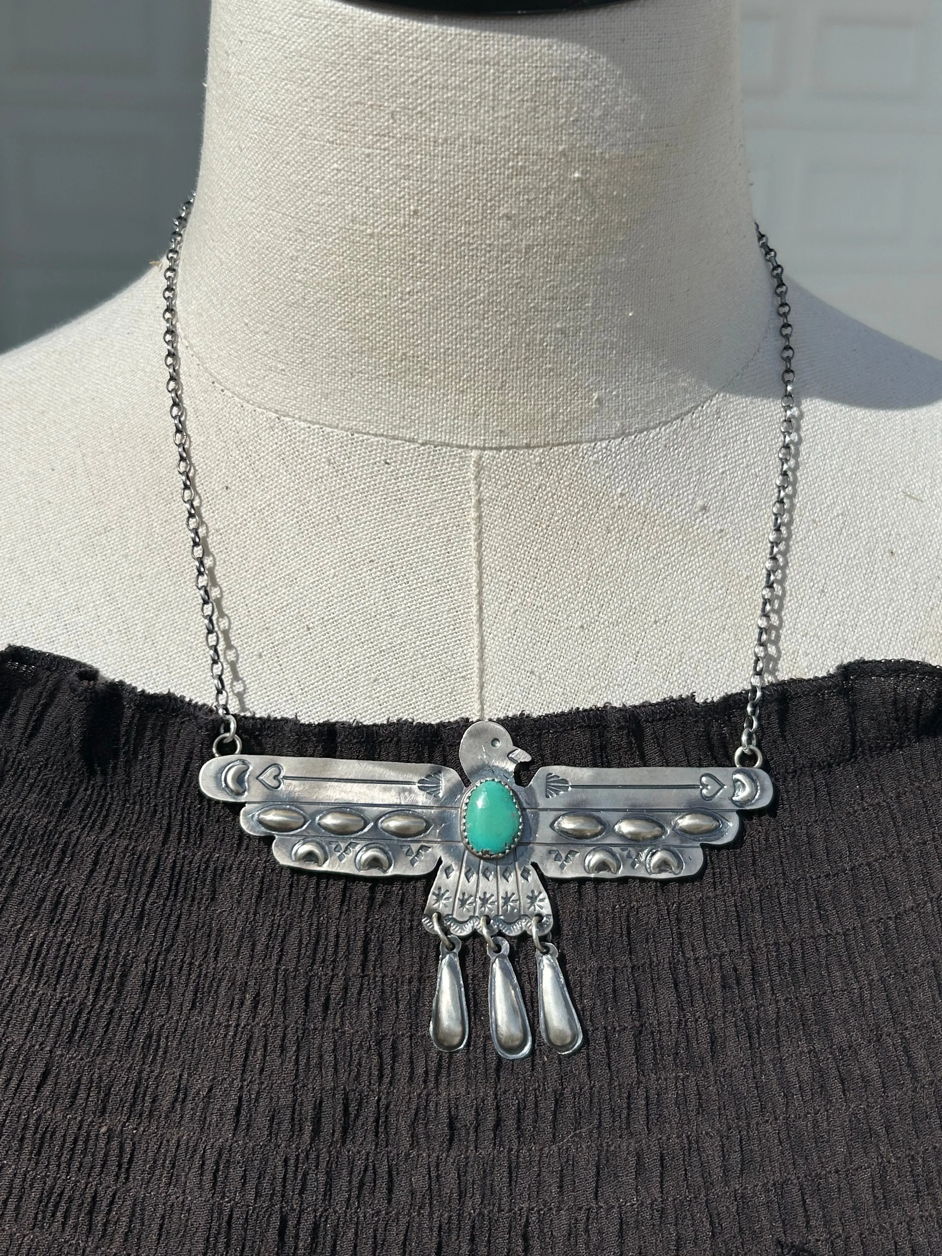 Kingman Thunderbird Necklace #3