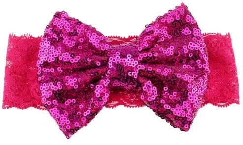 Lace Bow Headband