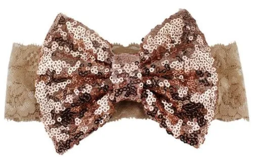 Lace Bow Headband