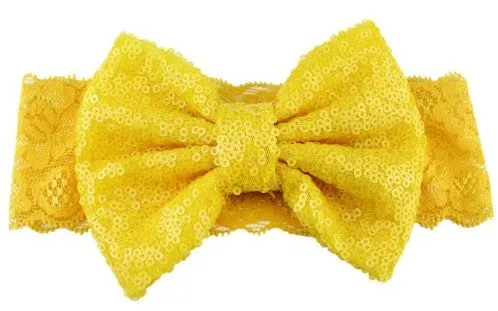 Lace Bow Headband