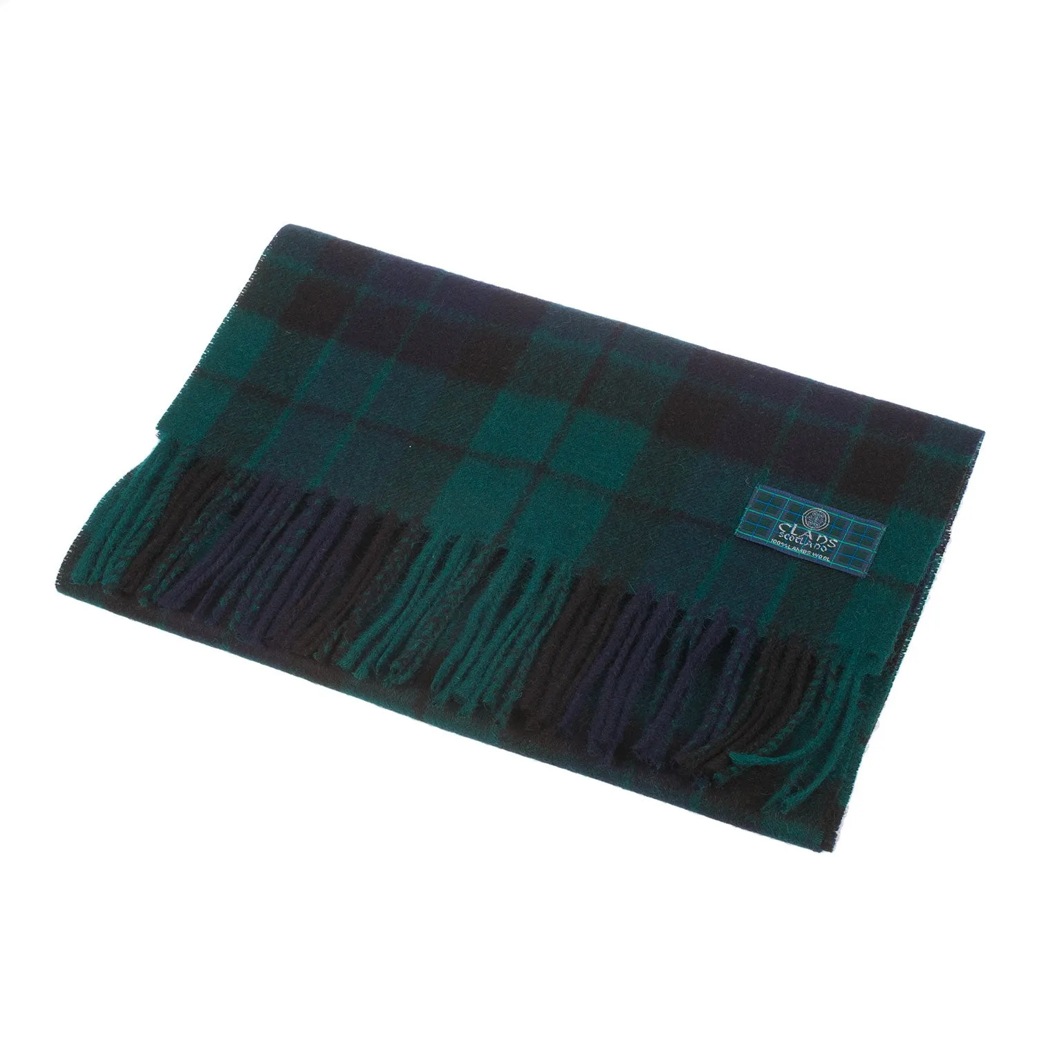 Lambswool Scottish Tartan Clan Scarf  Mackay