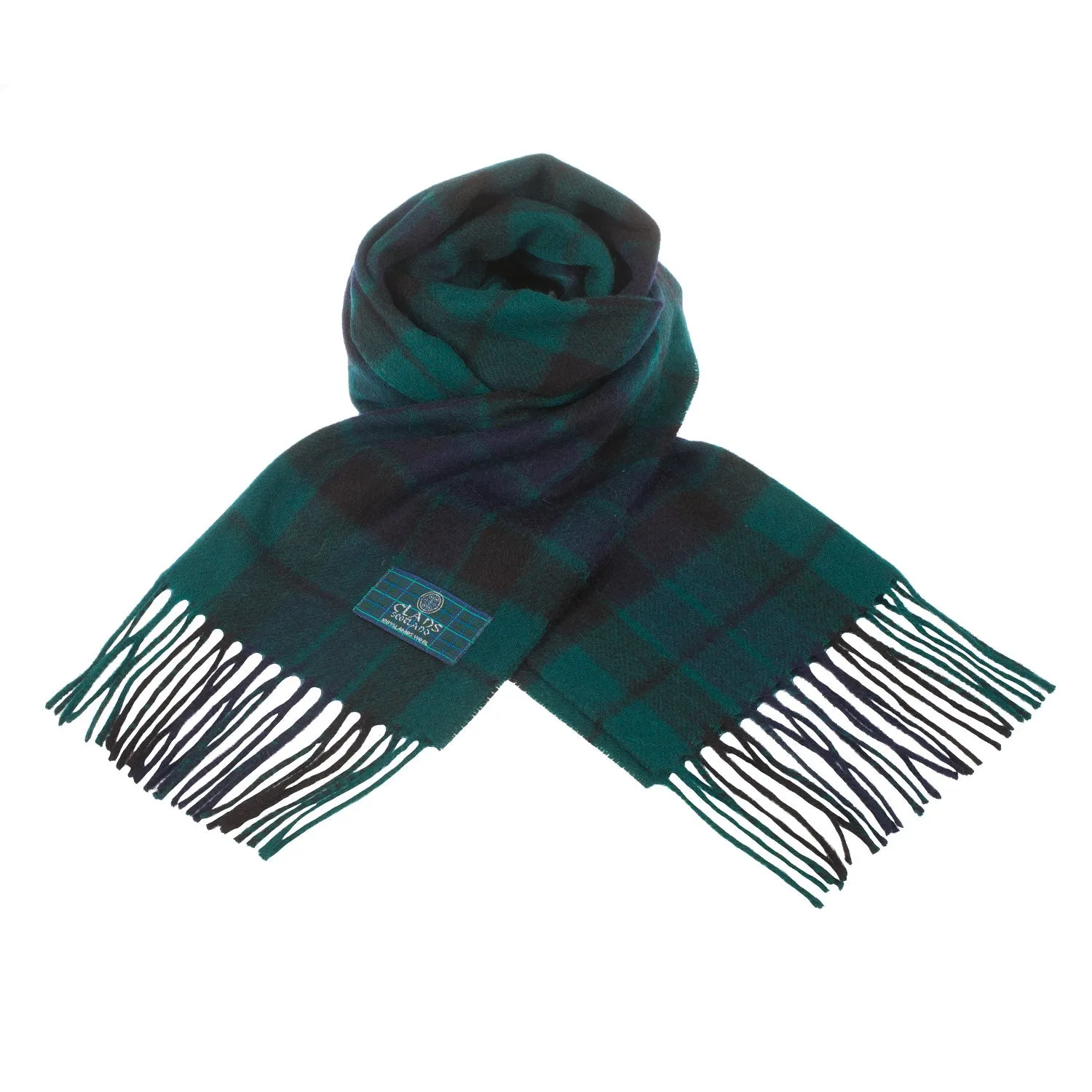 Lambswool Scottish Tartan Clan Scarf  Mackay