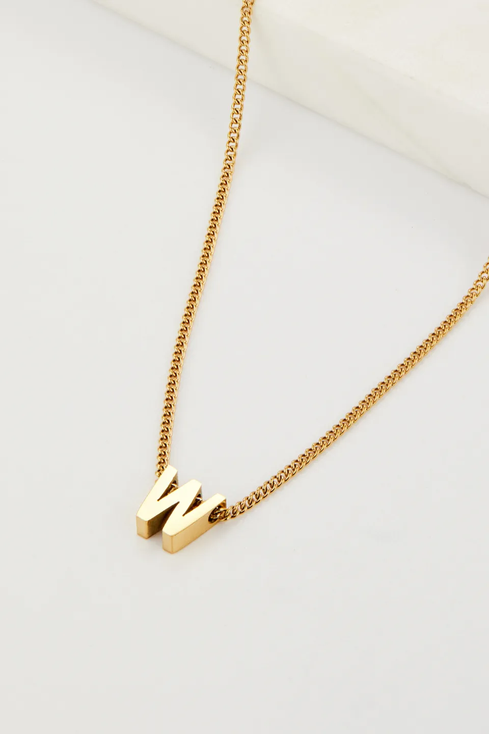 Letter Necklace W