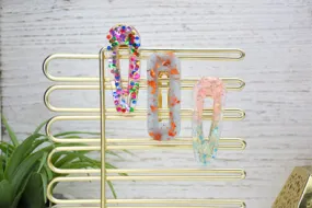 Liquid Sculpey® Confetti Barrettes