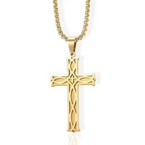 Men's Christian Necklace <br> Christian Cross