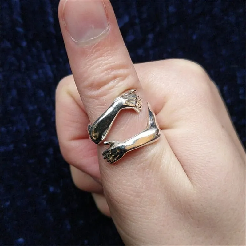 Muscle Hug Ring | 925 Sterling Silver