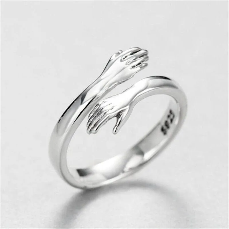 Muscle Hug Ring | 925 Sterling Silver