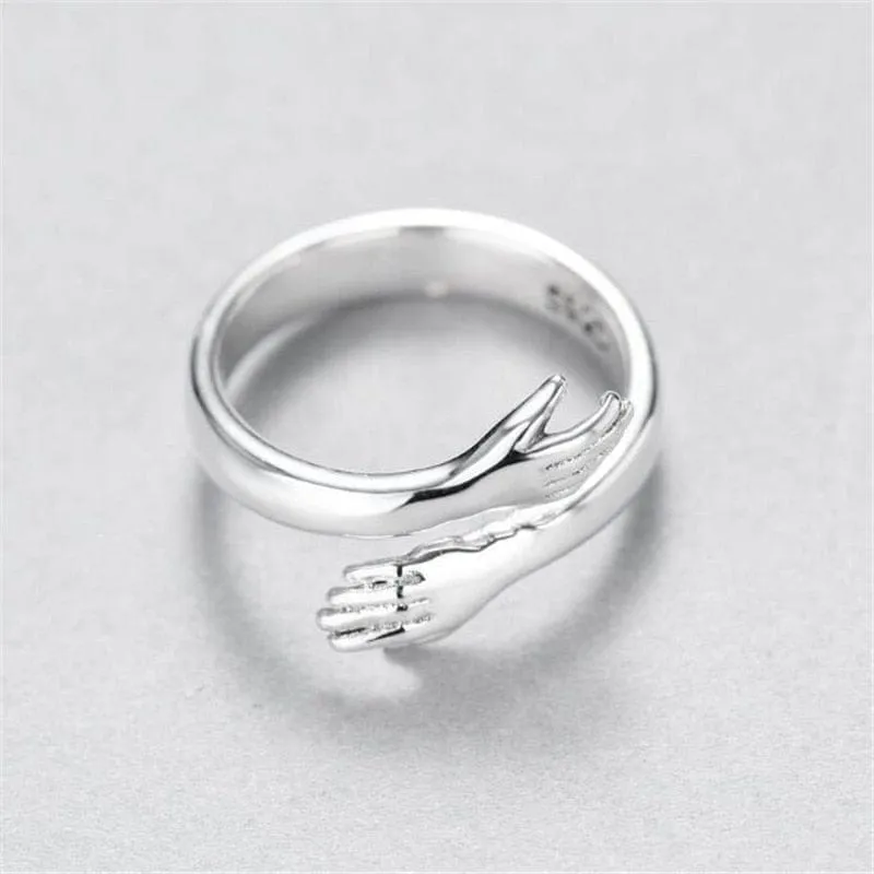 Muscle Hug Ring | 925 Sterling Silver