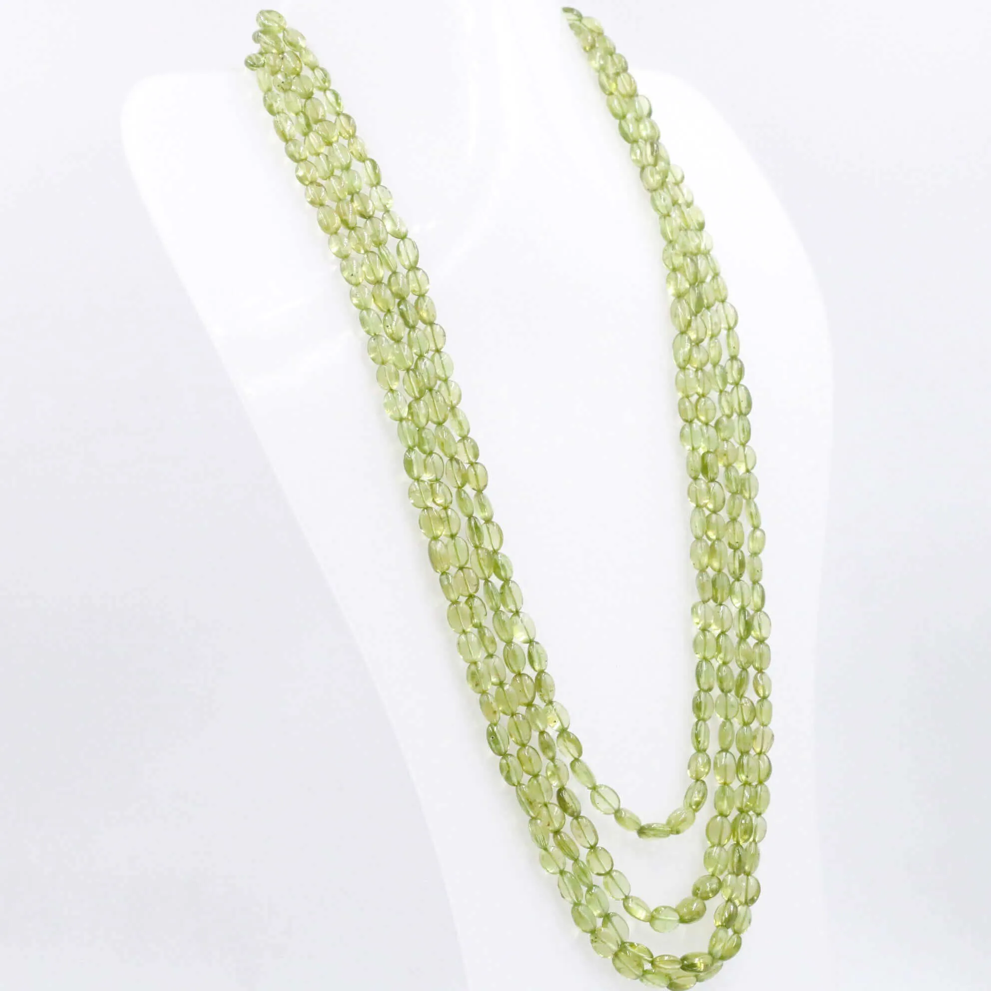 Natural Peridot Necklace Layered Peridot Necklace Gemstone Necklace Beaded Necklace Green Necklace Sarafa Necklace SKU 6143228